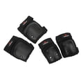 thumbnail image 1 of Kids Sports Protective Gear Set, Black Elastic Straps Knee Elbow Pads  for Roller Skating for Cycling, 1 of 7