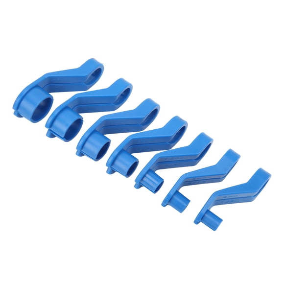 AC Disconnect Tool, Offset Design Fuel Line Removal 7PCS/Set High Strength For Maintenance For Repair Replacement For