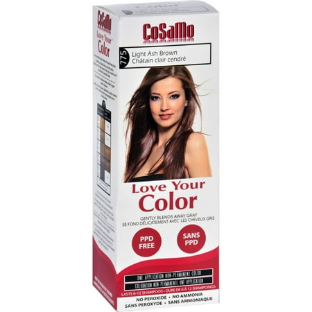 Love Your Color Hair Color - Cosamo - Non Permanent - Lt Ash Brown - 1