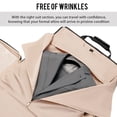 thumbnail image 2 of Bolsa de viaje convertible Coolife para ropa con funda para zapatos, 2 of 7