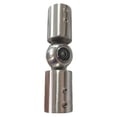 thumbnail image 1 of Abbracc Rod Connector Window Heavy Duty Stainless Steel Hinge Elbow Connector Rod Corner brushed, 1 of 9