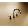 thumbnail image 6 of Rohl Lombardia Bath Widespread Lavatory Faucet In Polished Nickel With 10 7/64" Spout Height Metal Lever Handles And Pop-Up, 6 of 7