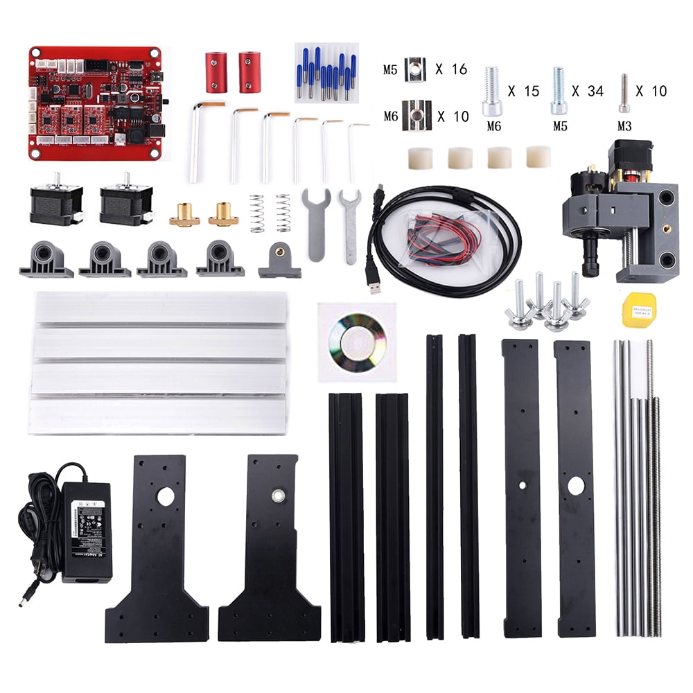 Engraving Machine,* 18 With Er11 And 30 * 300 * 180x40mm Er11 And 5mm With Offline With 3 Pcb Version Diy And 5mm Rod Offline With Er11 Area 300 * 5mm Rod Area 30 * 18