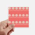 thumbnail image 1 of octagonal Shaped illustration pattern sticker square waterproof stickers wallpaper car decal, 1 of 1