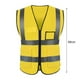 thumbnail image 5 of Chaleco Rygai de tela reflectante transpirable, protector de seguridad para exteriores, verde oscuro, 5 of 8
