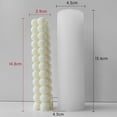 thumbnail image 5 of YIEMEEN Bubble Shaped Candle Mold Pillar Silicone Mold for DIY Candle Chocolate Craft, 5 of 10