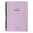 thumbnail image 2 of Set de 2 Libretas AGBOX Spring Note Pasta Dura Rosa y Blanco 80 hojas, 2 of 5