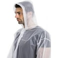 thumbnail image 6 of Rungopro Rain Coats (2 Pack) - Reusable EVA Rain Ponchos for Adults Rain Jackets Raincoats for Men Women, White, 6 of 6