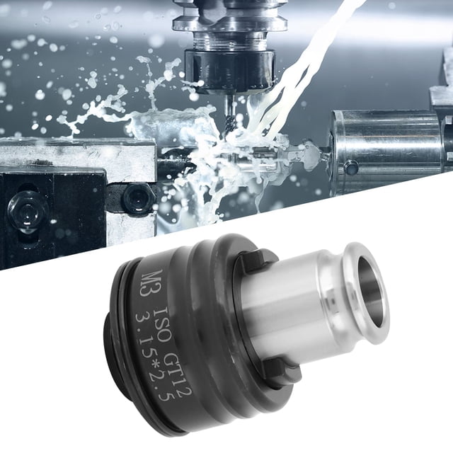 Tapping Chuck, Clamping Strength M3/M4/M5 Tap Socket, 3 Available High Accuracy Tapping Collet Shank, For Drilling Machines Tapping Machines M3