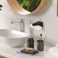 thumbnail image 4 of Soap Dish Bathroom Magnetic Soap Holder Container Dispenser Wall Attachment Suction Rack Bathroom Organizer Hanging Soap Rack, 4 of 9