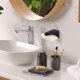 thumbnail image 4 of Soap Dishes Magnetic Soap Holder 1pc 7.5*4.5**4.3cm ABS Black Color Easy To Install Magnetic Suction Wall Mount, 4 of 10