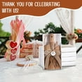 thumbnail image 4 of 10 Set Acacia Wood Cutting Boards Gift Bulk Bridal Baby Shower Prizes Wooden Cheese Charcuterie Board Set Spoons Forks Thank You Tags with Box for Guests Gift Wedding Christmas, 4 of 6
