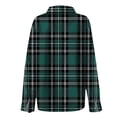 thumbnail image 5 of Endives Women's Long Sleeve Shirts Casual Plaid Printed Button Down Blouse Shirts Womens Tops, 5 of 5