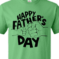 thumbnail image 4 of Inktastic Happy Father's Day Parent-Child Fist Bump T-Shirt, 4 of 5