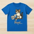 thumbnail image 2 of Nope Cat Design T-Shirt – Anti-Motivational Humor – Unisex Casual Wear, 2 of 6