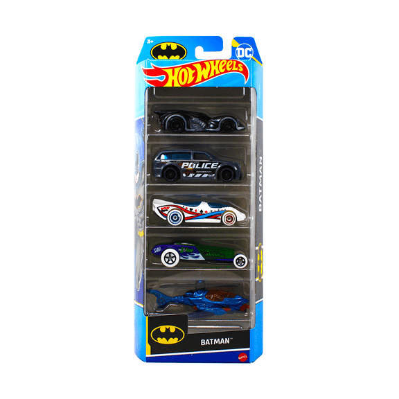 Hot Wheels 2021 Batman 5-Pack
