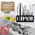 thumbnail image 6 of Vesteel 13-Piece Cocktail Shaker Set, Mixology Bartender Kit with Bamboo Stand, Bar Tool Set for Cocktail with Shaker, Jigger & Muddler, Bar Set, 6 of 8