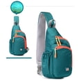 thumbnail image 2 of Stylago Small Sling Backpack for Women Crossbody Purse with Side Pocket Chest Bag Students Fanny Pack for Outdoors Hiking Traveling Green, 2 of 5
