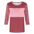 thumbnail image 3 of Wrinkle-Resistant Women Silky Button Down Shirts 2025 Fashion Printed Long Sleeve Blouse Dressy Casual Tops, 3 of 4