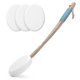 thumbnail image 1 of Christmas Lotion Applicator For Back, Device To Apply Lotion To Your Back With Long Handled, 17 Inches Back Moisturizer Applicator With 4 Replaceable, 1 of 4