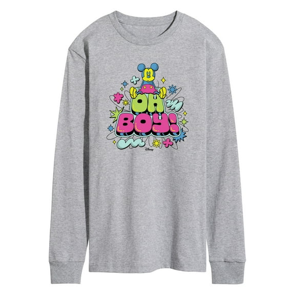 Disney - Mickey Oh Boy - Men's Long Sleeve T-Shirt
