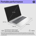 thumbnail image 5 of HP 17.3" Touchscreen HD+ (1600 x 900) Display Laptop | AMD Ryzen 5 7530U(Beat i7-1255U) | AMD Radeon Graphics | Webcam | Silver | 16GB RAM | 1024GB SSD | Windows 11 Home | Bundle with Stylus Pen, 5 of 6