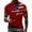 Red, variant on Mens Shirts Men's 250th Anniversary Loose Casual Flag Print Short Sleeve Collared Shirt Patriotic Tee for Independence Day Celebrations Men's Clothing Black L