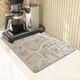 thumbnail image 3 of ICERUN Bar Mat,30*40cm Fast Drying Silicone Mats for Kitchen Counter,Anti-Slip Base Heat Resistant Drying Mat,Style1, 3 of 3