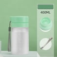thumbnail image 2 of lhwanj Water Bottle, Frosted Bottle with Scale Line Rope Handle Design,Cup Holder Leakproof One Hand Use Easy Carried., 2 of 3