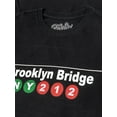 thumbnail image 2 of Tee Luv Men's Brooklyn Bridge NY 212 T-Shirt (S), 2 of 7