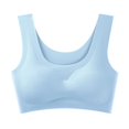 thumbnail image 1 of Ropa interior japonesa sin costuras para mujer, de seda helada, con envoltura en la espalda y pecho, chaleco deportivo para yoga, 1 of 6