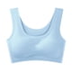 thumbnail image 1 of Ropa interior japonesa sin costuras para mujer, de seda helada, con envoltura en la espalda y pecho, chaleco deportivo para yoga, 1 of 6