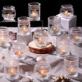 thumbnail image 1 of Juego de 24 velas votivas de cristal con portavelas DARJEN, 1 of 7