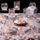 thumbnail image 1 of Juego de 24 velas votivas de cristal con portavelas DARJEN, 1 of 7