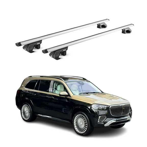 2020-2026 Mercedes GLS Class X167 Roof Rack Cross Bars Luggage Carrier 2 Pcs