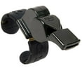 thumbnail image 2 of Fox 40 Pearl Official 2-Chamber Pealess Whistle w/ Fingergrip, Black, 2 of 2