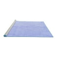 thumbnail image 2 of Ahgly Company Machine Washable Indoor Rectangle Solid Blue Modern Area Rugs, 7' x 9', 2 of 4