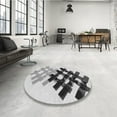 thumbnail image 4 of Ahgly Company Machine Washable Indoor Rectangle Transitional Smokey Gray Area Rugs, 8' x 10', 4 of 7