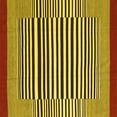 thumbnail image 1 of Ahgly Company Machine Washable Indoor Square Abstract Yellow Contemporary Area Rugs, 7' Square, 1 of 4