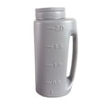 thumbnail image 1 of davian Hand Spreader, Hand Fertilizer Spreader, Ice Spreader, Bottle Dispenser, PE Container, Large Capacity for Easy , for Walkway, Winter Garden Main gray, 1 of 8