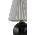 thumbnail image 2 of Livabliss Ferez Modern Accent Table Lamp, 12-inch, Black with White Shade, 2 of 6