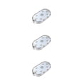 thumbnail image 2 of Sidaley Paquete de 2 luces de coche, recargables, táctiles, universales, para Interior de vehículo, techo, lectura, decoración, atmósferas, Type1 NO1, 2 of 6