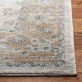 thumbnail image 3 of SAFAVIEH Glamour Drummond Geometric Floral Wool Area Rug, Blue/Ivory, 5' x 8', 3 of 9
