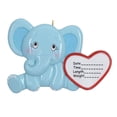 thumbnail image 6 of Maxora Personalized Ornaments Customized Christmas Ornament Baby Shower Present Baby Elephant Boy Free Customize, 6 of 10