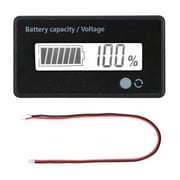 KAUU GY-6D PCB HTN Sound-light Alarm Battery Capacity Monitor Indicator Display 12-84V (White Light)