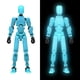 thumbnail image 1 of MerryXD Titan 13 Action Figure,Assembly Completed Dummy 13 Action Figure Lucky 13 Action Figure T13 Action Figure 3D Printed Multi-Jointed Movable, Nova 13 Action Figure Toy Grow in The Dark Blue, 1 of 5