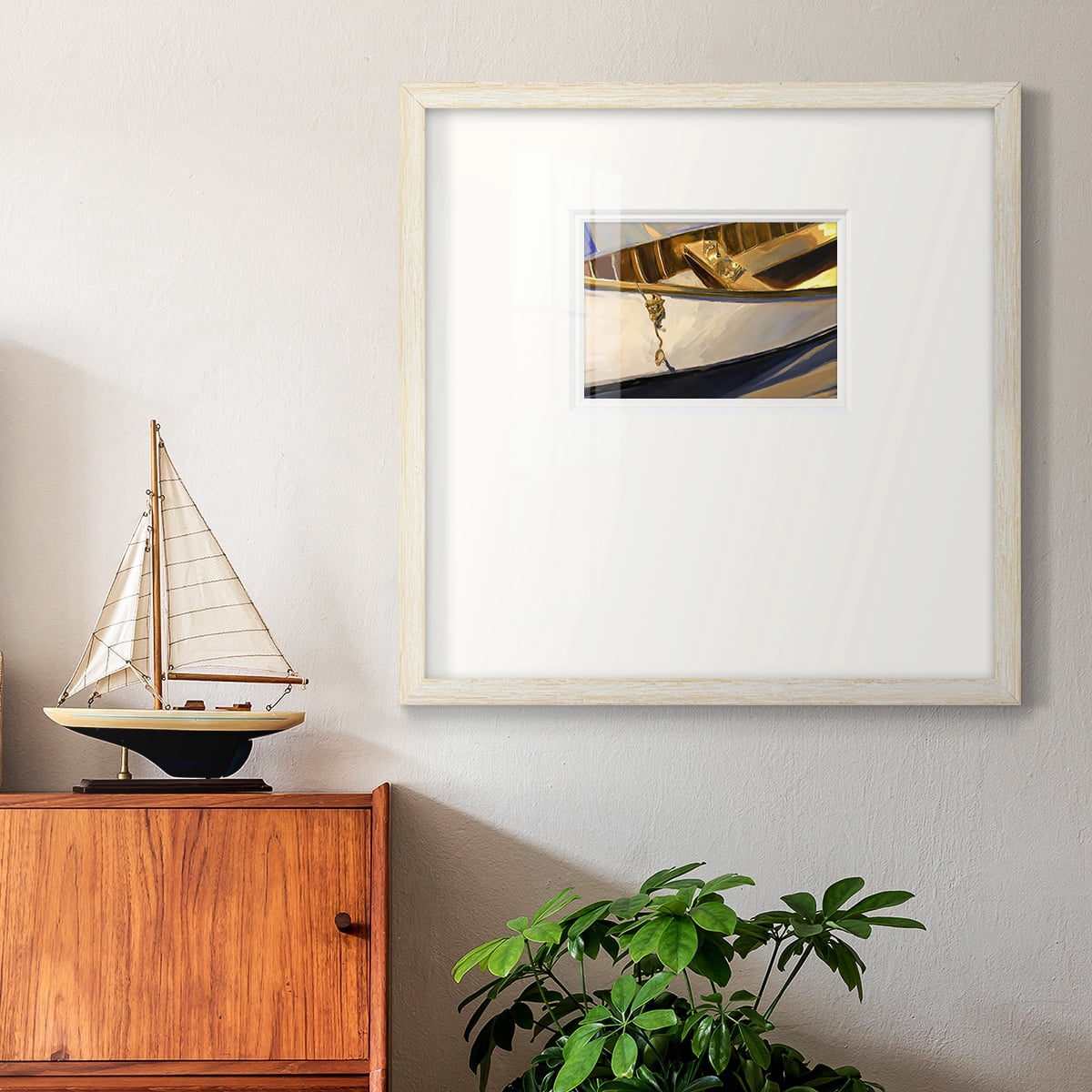 Golden Cano IIIPremium Framed Print