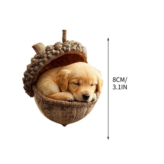 Christmas Tree Decorations 8Cm Forest Animals Pendant Holiday Gift