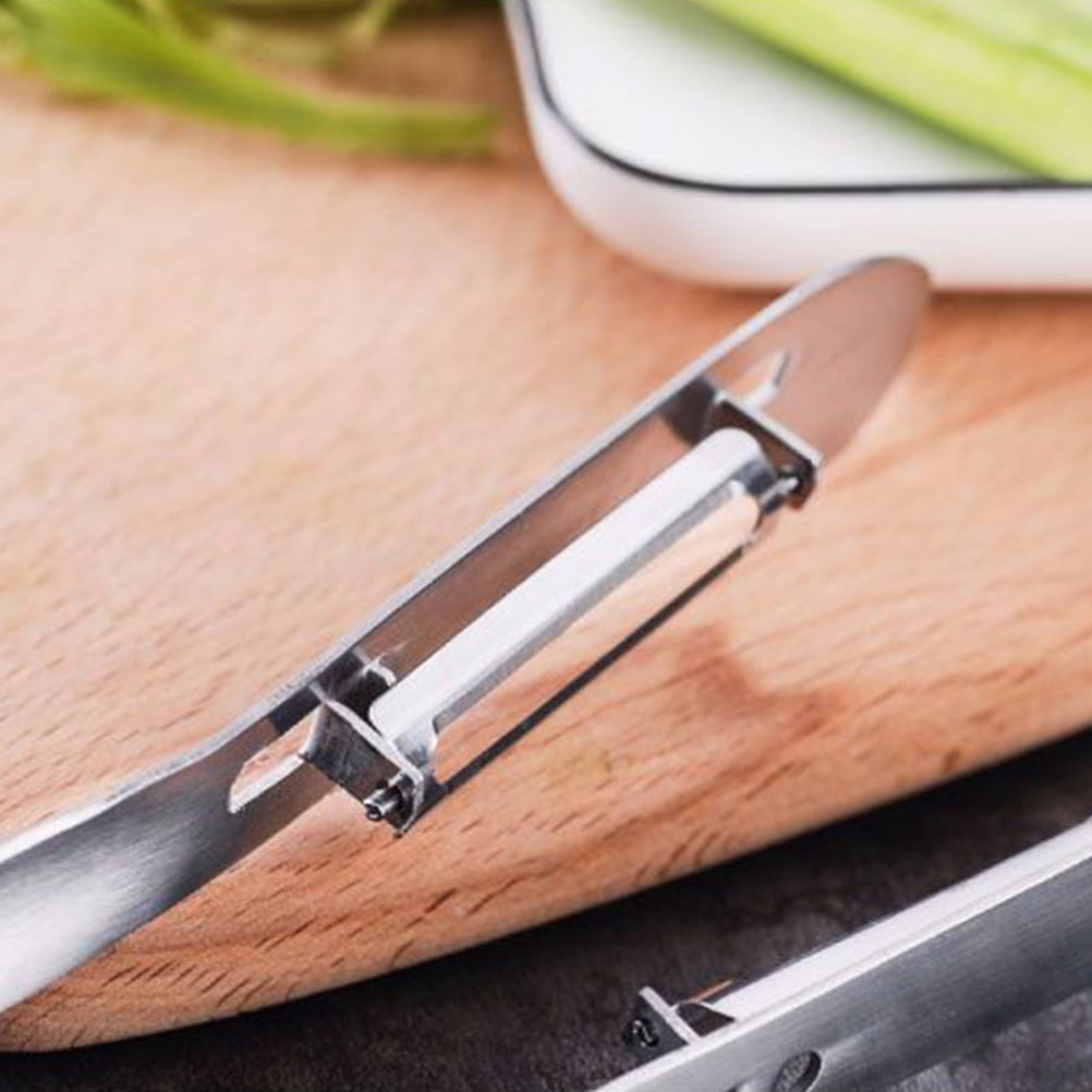 3-Pack Ergonomic Potato Peelers For Arthritic Hands - Stainless Steel, Easy-Grip Handle, Compact Kitchen Tool - View #10