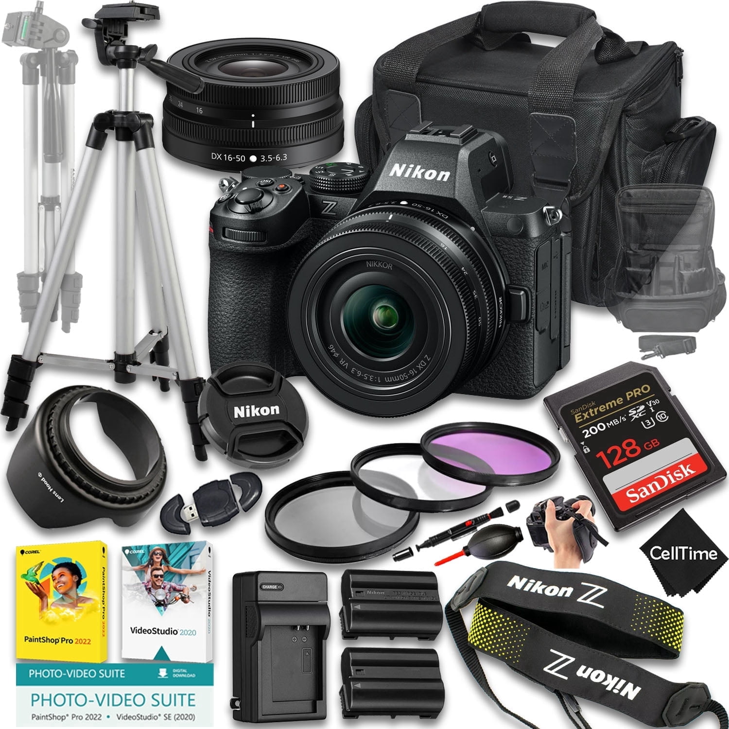 Nikon Z6 III Mirrorless Camera with Z DX 18-140mm f/3.5-6.3 VR And